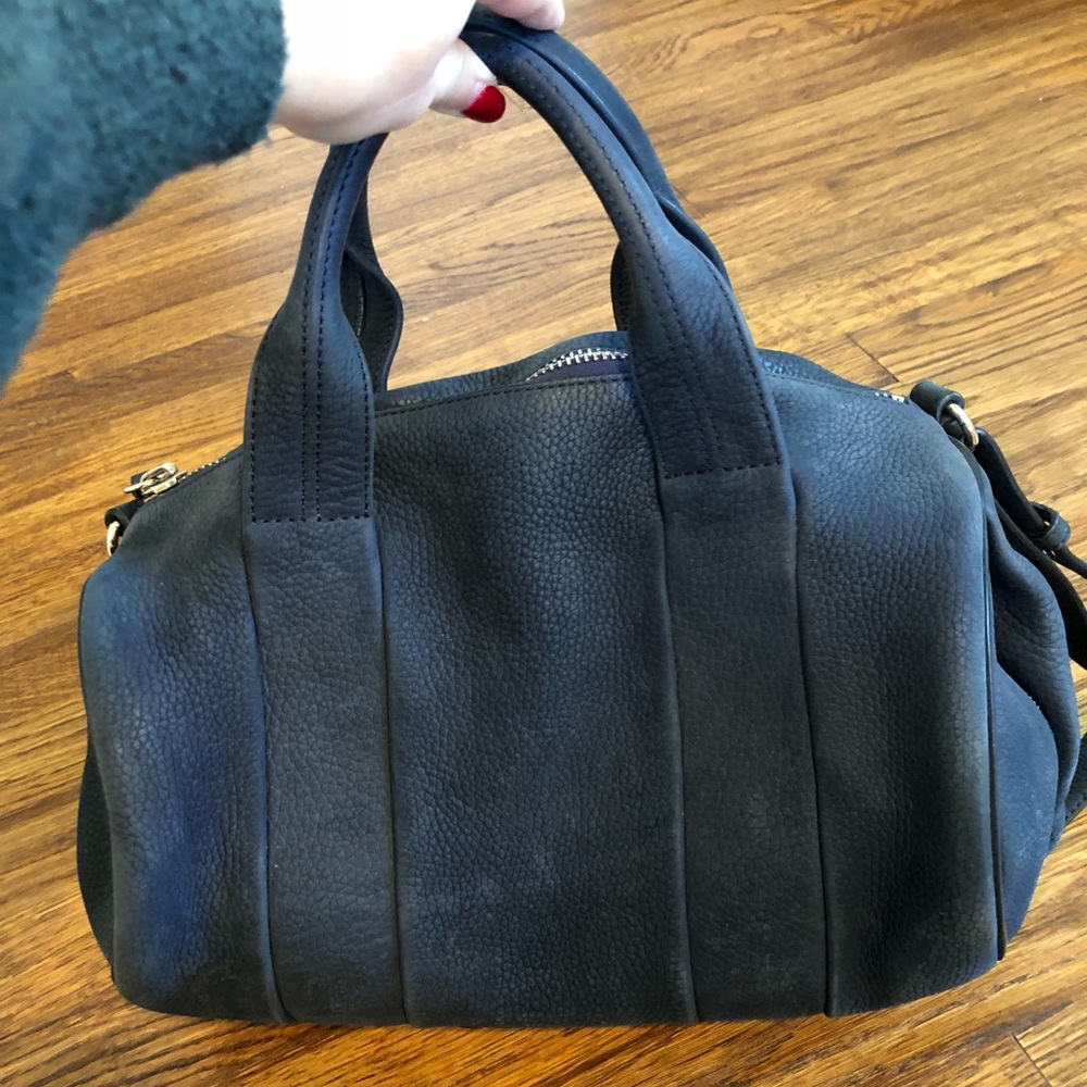 Alexander Wang Rockie Duffle in Suede